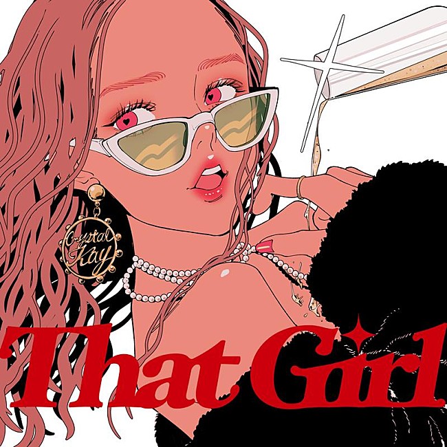 「Crystal Kay、☆Taku Takahashi (m-flo)プロデュースの新曲「That Girl」配信リリース決定」1枚目/3