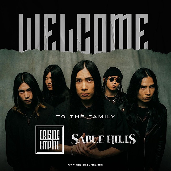 「SABLE HILLS、ドイツのArising Empireより、2024年4月に3rdアルバム『Odyssey』リリース決定」1枚目/3
