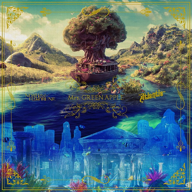 「Mrs. GREEN APPLE LIVE Blu-ray＆DVD『ARENA TOUR 2023 “NOAH no HAKOBUNE” &amp; DOME LIVE 2023 “Atlantis”』」4枚目/4