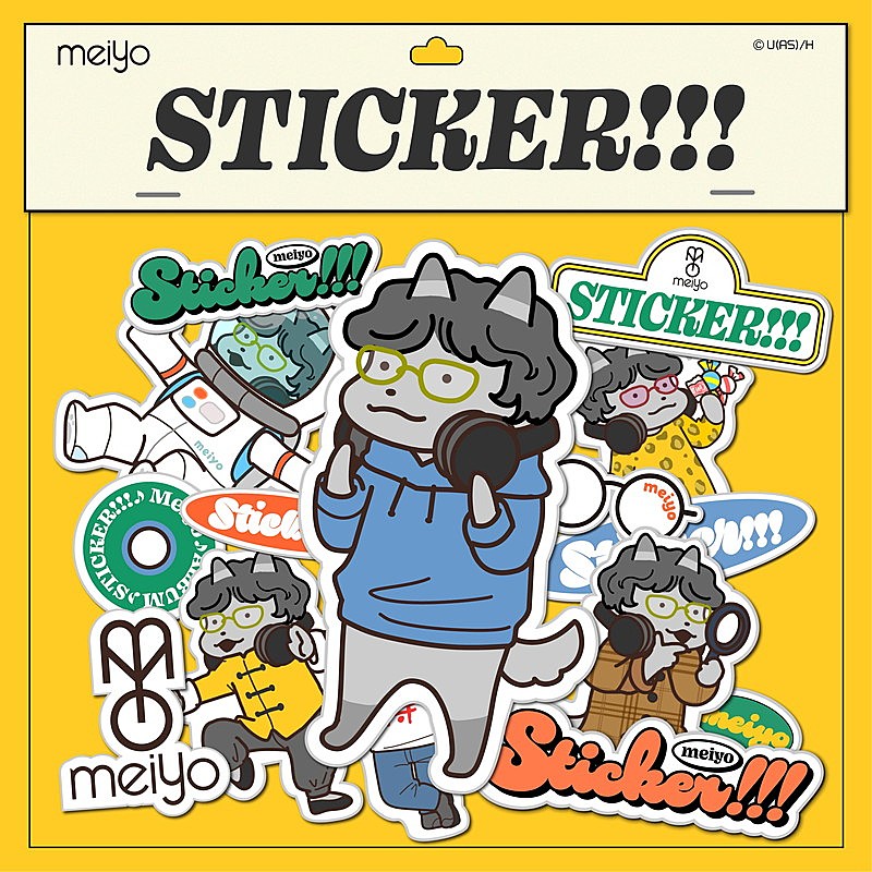 ｍｅｉｙｏ「meiyo 配信シングル「STICKER!!!」」2枚目/2
