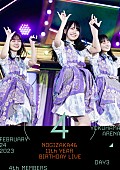 「乃木坂46 LIVE Blu-ray＆DVD『11th YEAR BIRTHDAY LIVE』
DAY3（4th MEMBERS）（DVD）」11枚目/13