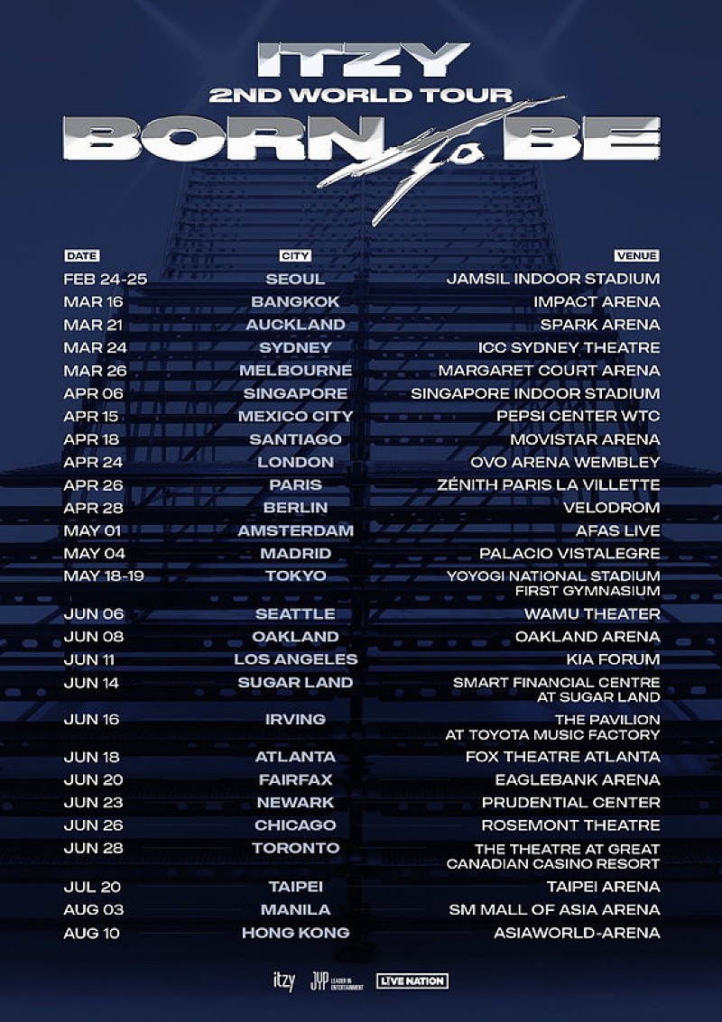「【ITZY 2ND WORLD TOUR &lt;BORN TO BE&gt;】」2枚目/3