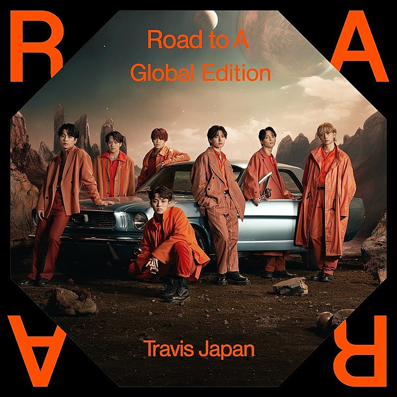 Travis Japan「Travis Japan、配信AL『Road to A -Global Edition-』ジャケ写＆「Okie Dokie!」ダンスビデオ公開」1枚目/1