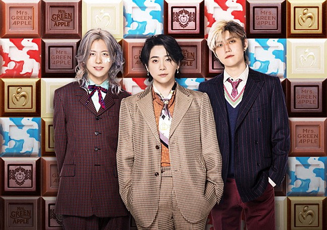 「Mrs. GREEN APPLE、ポップアップストア追加開催＆新曲「ナハトムジーク」ビハインド映像を公開」1枚目/5