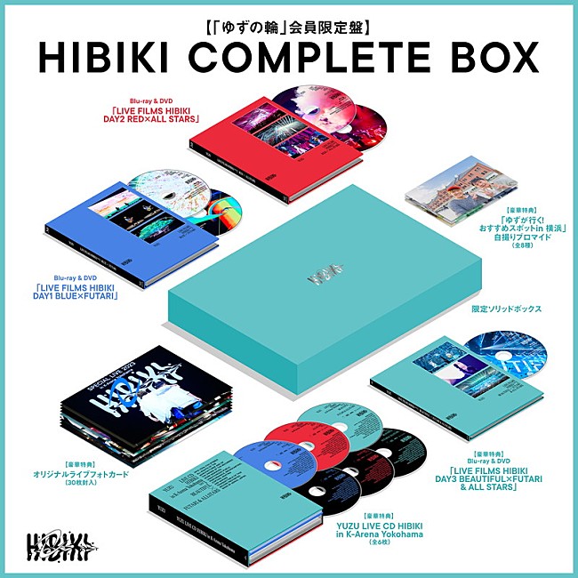 「ゆず LIVE Blu-ray＆DVD 『HIBIKI COMPLETE BOX』」4枚目/4