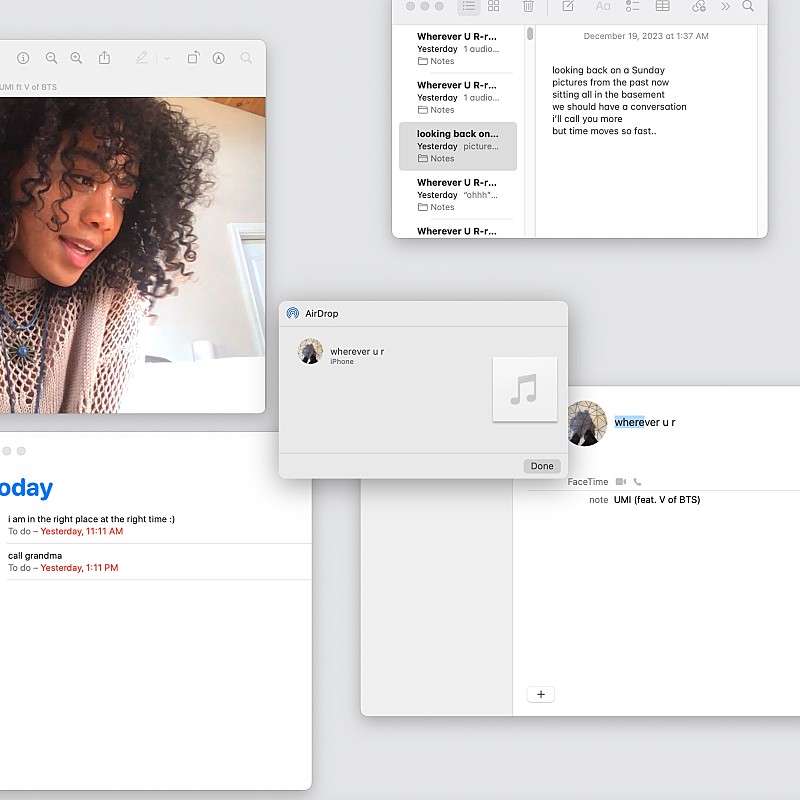 UMI、「wherever u r feat. V of BTS」のリミックスを3曲リリース 
