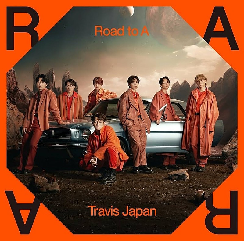 Travis Japan「【先ヨミ・デジタル】Travis Japan『Road to A』現在DLアルバム首位　INI／チャン・グンソクが続く」1枚目/1