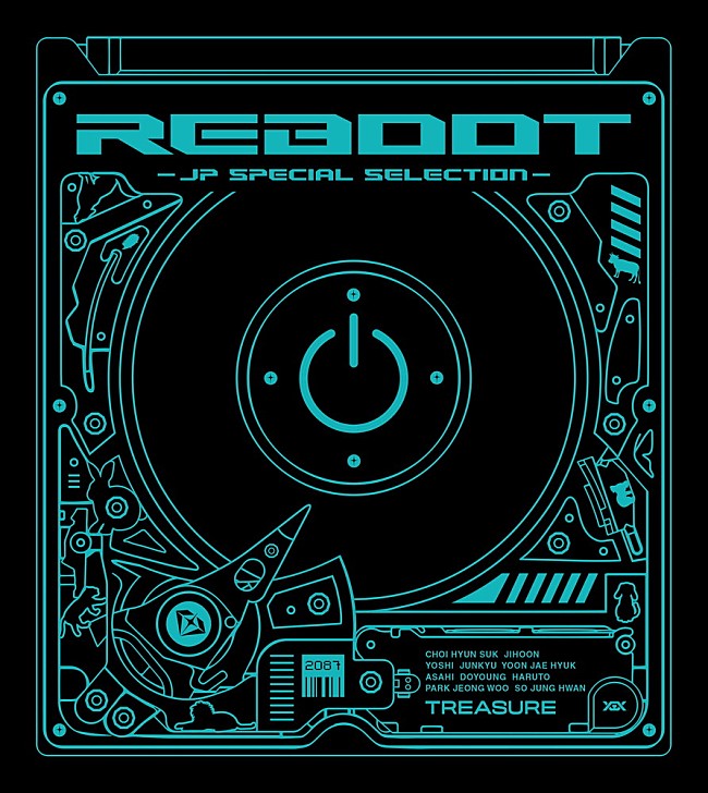 「【ビルボード】TREASURE『REBOOT -JP SPECIAL SELECTION-』アルバム・セールス首位獲得　韓国AL『REBOOT』と揃ってトップ3入り」1枚目/1
