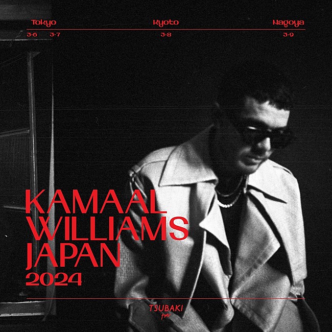 「カマール・ウィリアムス、3rdアルバム『Stings』と共にジャパンツアーを開催」1枚目/5