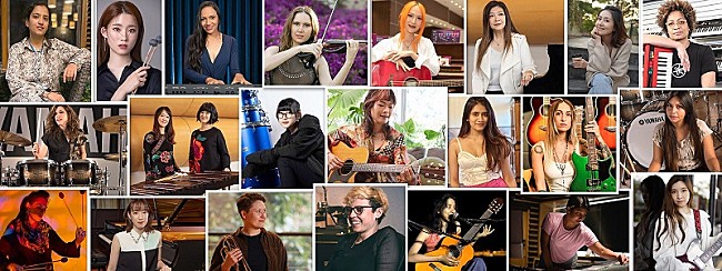 「ヤマハが音楽業界の未来を担う女性たちを紹介するコンテンツ開設」1枚目/1