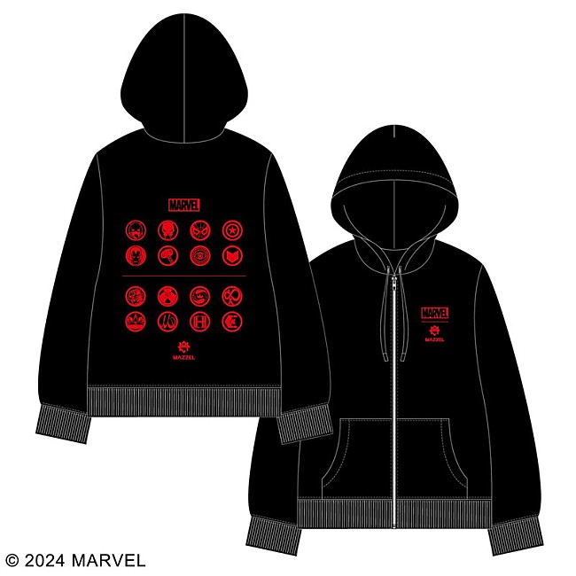 「MAZZEL コラボ/ジップパーカー：8,800 円（税込）」12枚目/17