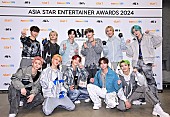 「INI、K-POP／アジアのアーティストが出演＆活躍を表彰する初開催の【ASEA 2024】レポート到着」1枚目/1