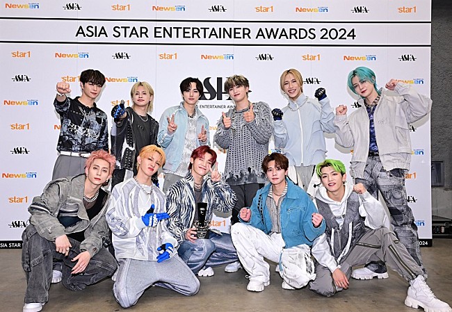 「INI、K-POP／アジアのアーティストが出演＆活躍を表彰する初開催の【ASEA 2024】レポート到着」1枚目/1