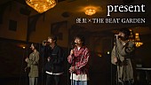 「THE BEAT GARDENが『優里ちゃんねる』出演、ドラマ『アイのない恋人たち』主題歌をコラボ歌唱」1枚目/3