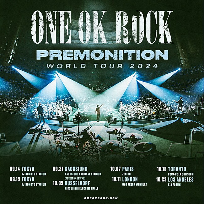 「【ONE OK ROCK 2024 PREMONITION WORLD TOUR】」2枚目/2