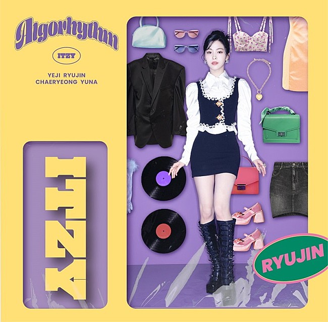 「ITZY シングル『Algorhythm』MIDZY JAPAN限定RYUJIN盤」5枚目/7