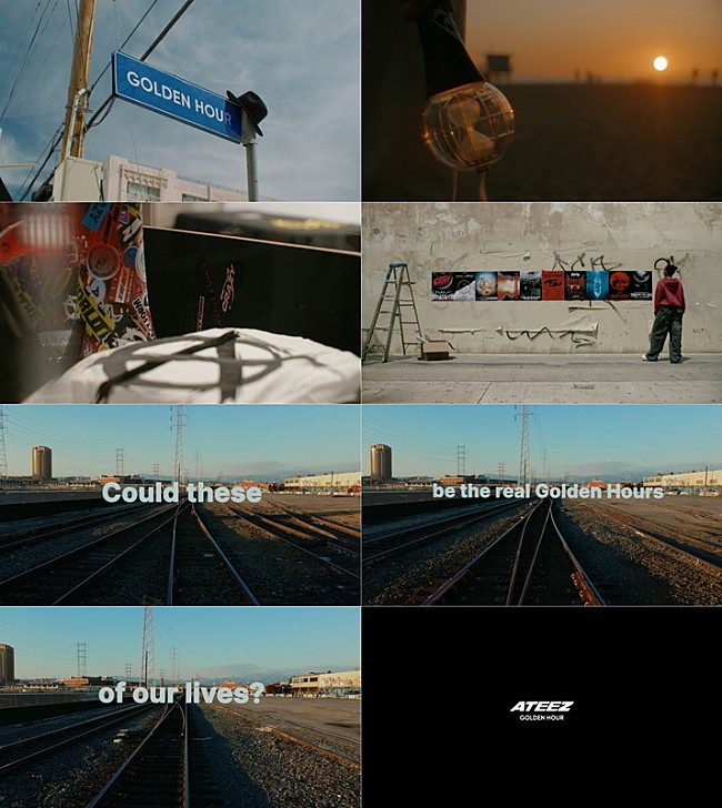 「ATEEZ、新シリーズ「GOLDEN HOUR」イントロ映像を公開」1枚目/2