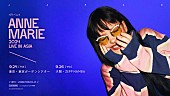 「アン・マリー、約2年ぶりの来日公演が2024年9月に決定」1枚目/1