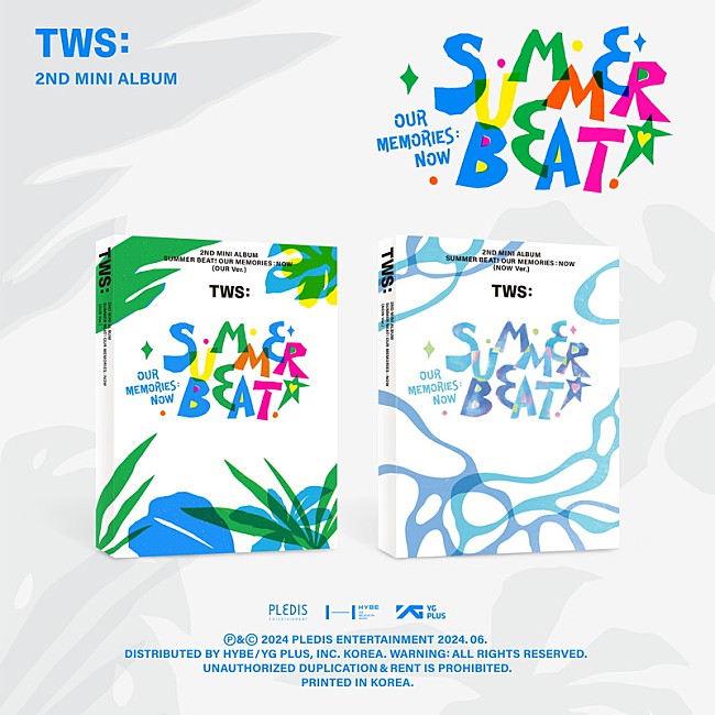 「TWS、2ndミニアルバム『SUMMER BEAT!』6月リリース」1枚目/1