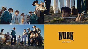 「ATEEZ「WORK」MVティザー第1弾、土に埋まったJONGHOが楽器演奏」