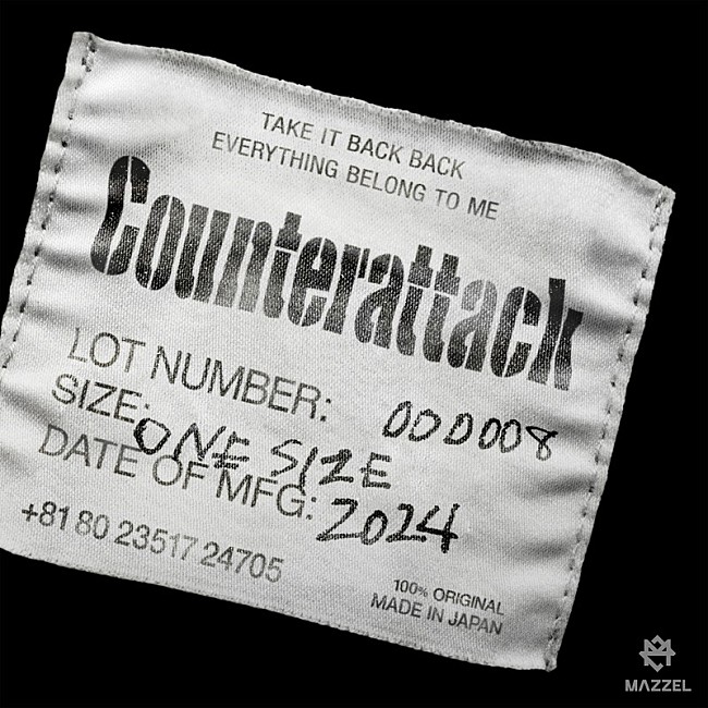 「MAZZEL 配信シングル「Counterattack」」2枚目/2