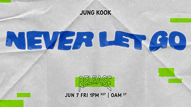 「JUNG KOOK 配信シングル「Never Let Go」」3枚目/3