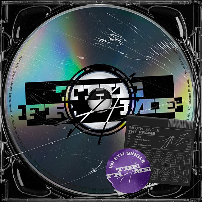 「【深ヨミ】『THE FRAME』が自身最高の初週セールスを記録　INIのシングル販売動向を調査」1枚目/2