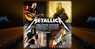 「メタリカ、チャリティ・コンサート【The Helping Hands Concert &amp; Auction 2024】を12/13にLAで開催」