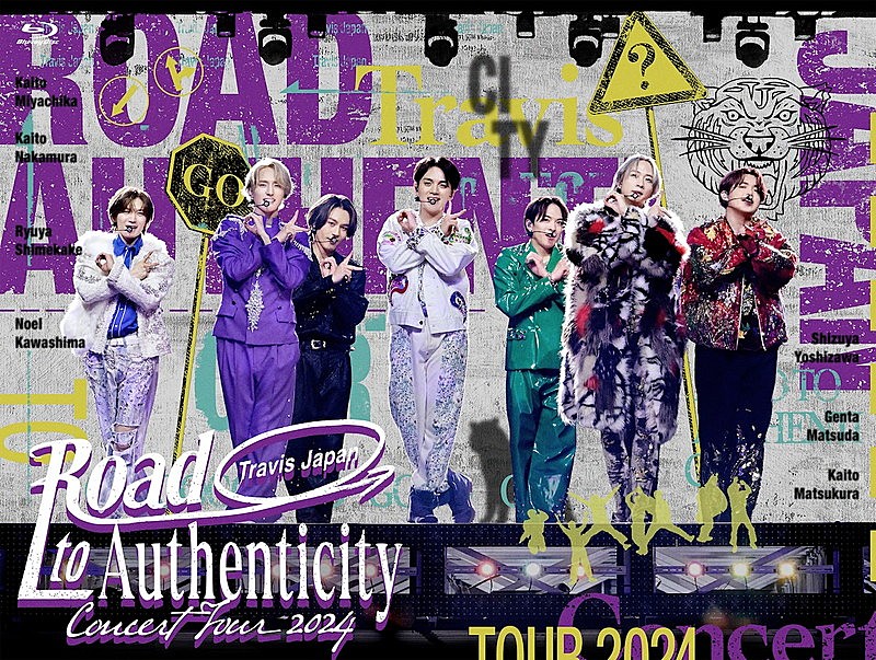 「Travis Japan LIVE Blu-ray＆DVD『Travis Japan Concert Tour 2024 Road to Authenticity』完全生産限定盤」2枚目/4