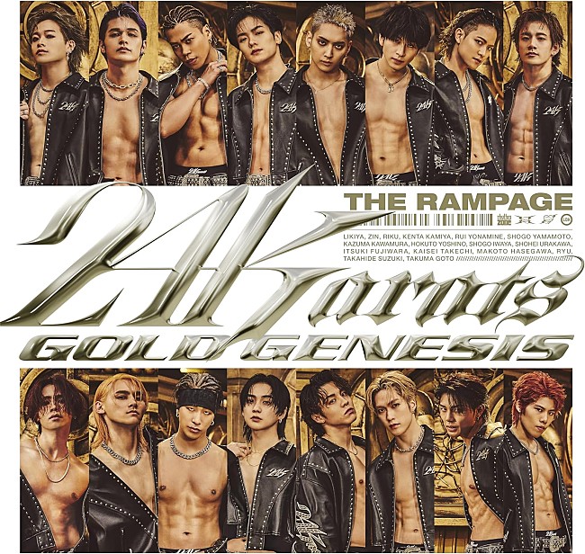 「【ビルボード】THE RAMPAGE『24karats GOLD GENESIS』32.6万枚でシングル・セールス首位、自身最高の初週売上」1枚目/1