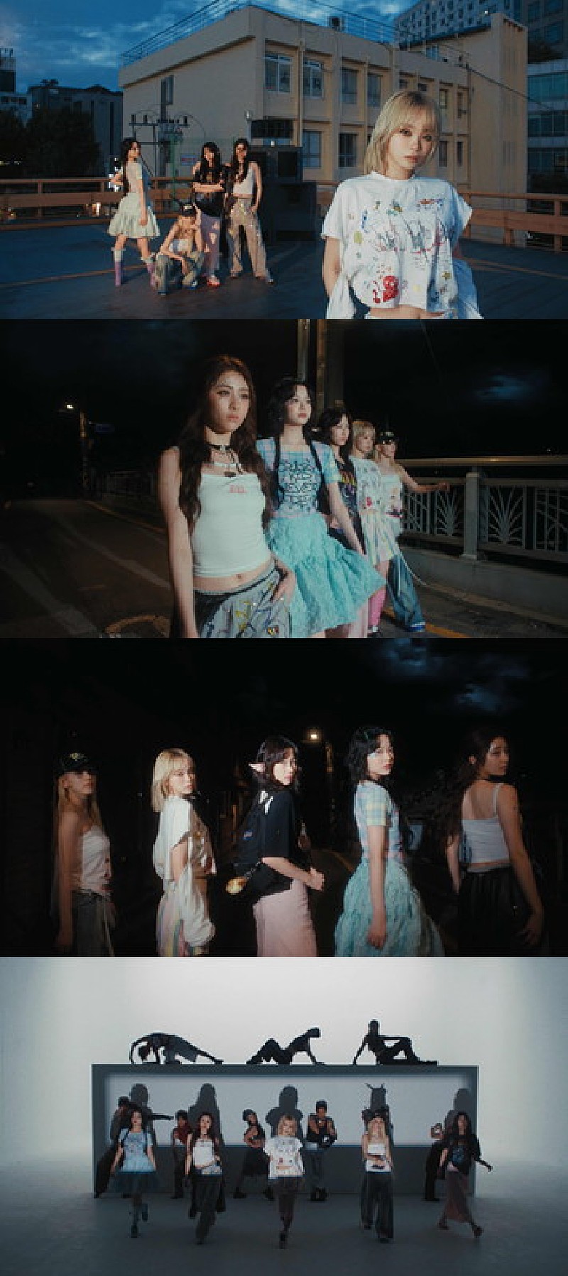 「LE SSERAFIM、ミニアルバム『CRAZY』トレーラー映像を公開」1枚目/1