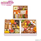 「三段重の『ももクロおせち』8/20予約受付スタート、富山県の料亭「千里山荘」とコラボ」1枚目/2