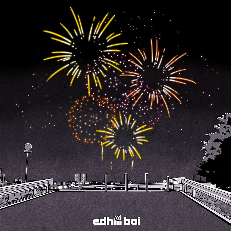 「edhiii boi 配信シングル「花火 feat. SHU」」2枚目/2