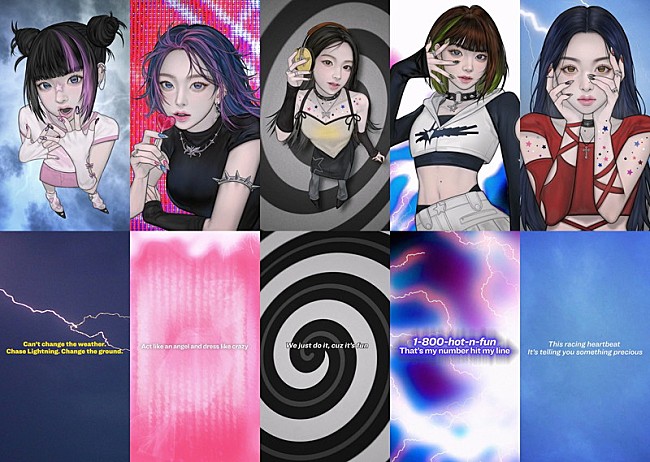 「LE SSERAFIM、様々なジャンルに挑戦『CRAZY』トラックサンプラー5種を公開」1枚目/1