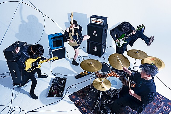 「ポルカドットスティングレイ、新曲「アウト」コンセプトフォト＆ジャケット写真を公開」1枚目/3