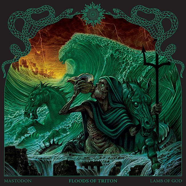 「マストドンとラム・オブ・ゴッド、超重量級コラボシングル「Flood Of Triton」をリリース」1枚目/3
