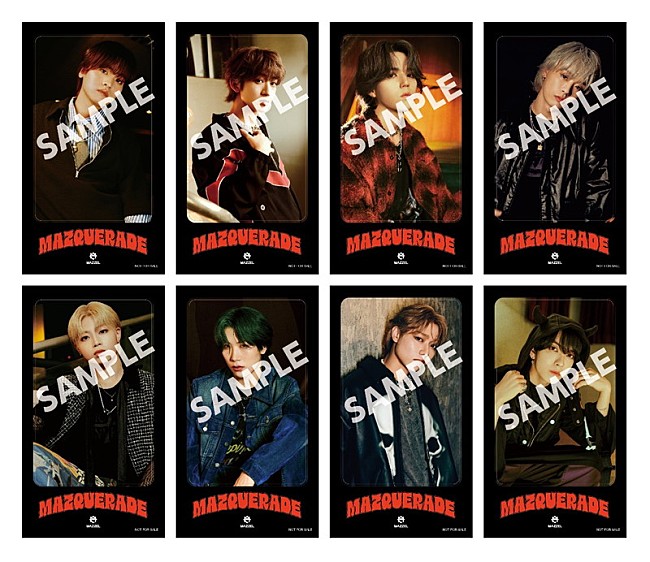 「MAZZEL シングル『MAZQUERADE』特典絵柄
」8枚目/9