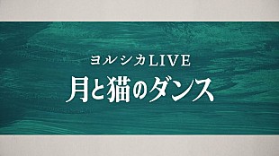 「ヨルシカ、音楽ライブ＆朗読劇【月と猫のダンス】Blu-ray/DVDのティザー映像公開」