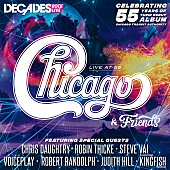 「シカゴ、デビューALの55周年記念公演を収めたライブ作品が発売　スティーヴ・ヴァイら特別ゲスト参加」1枚目/1