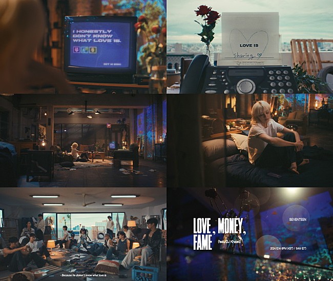 「SEVENTEEN、新曲「LOVE, MONEY, FAME (feat. DJ Khaled)」MVティザーを公開」1枚目/2