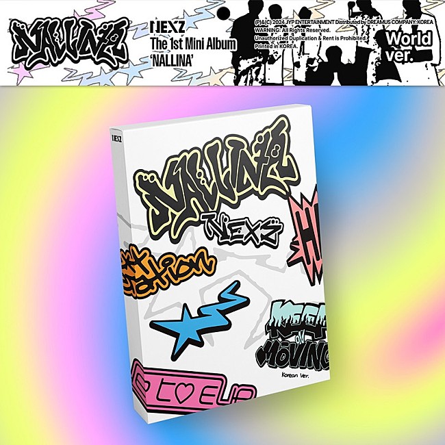 「NEXZ アルバム『NALLINA』限定盤（World ver.）」2枚目/7