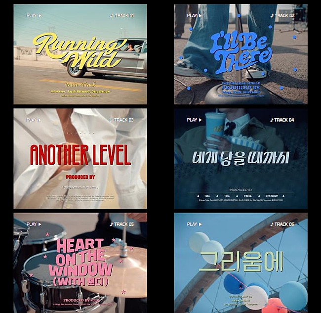 「JIN、タイトル曲「Running Wild」を含めた新譜ハイライトメドレー公開」1枚目/1