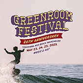 「20周年を迎える【GREENROOM FESTIVAL】2025年5月開催決定」1枚目/1