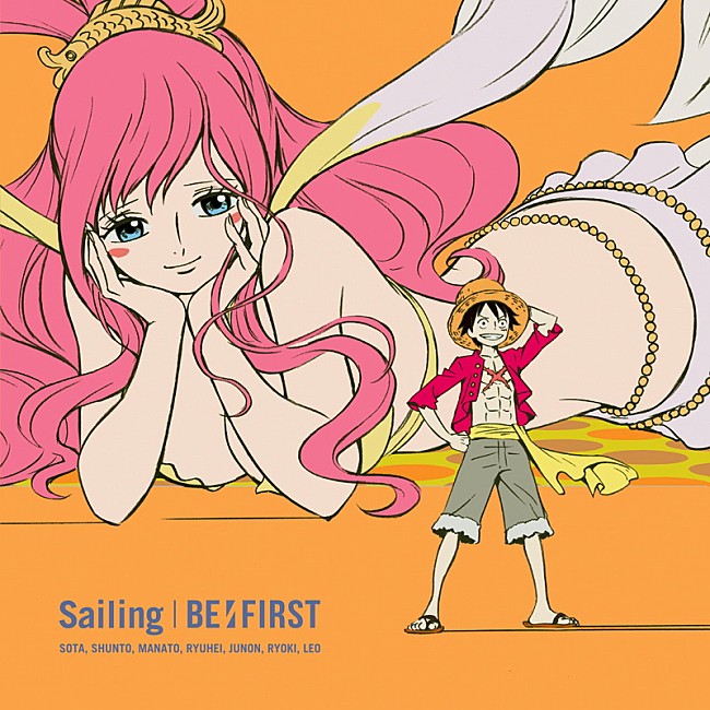 「BE:FIRST シングル『タイトル未定 / Sailing』ワンピースアニメ盤」2枚目/3