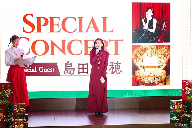 「<イベントレポート>島田歌穂、【イオンモール クリスマス Special Concert】で「ウェルカム・トゥ・クリスマス(2024)」を熱唱」1枚目/18