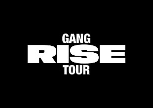 「GANG PARADE、全国11都市12公演を回る【GANG RISE TOUR】の“ツアーロゴ”解禁」