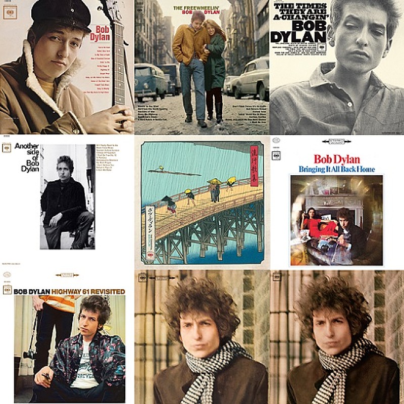 ボブ・ディラン、60年代名盤＆ベスト盤がアナログLPで発売へ