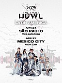 「XG、ワールドツアー中南米地域公演でブラジル＆メキシコへ」1枚目/2