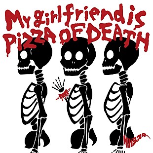 「サバシスター、3rd EP『My girlfriend is PIZZA OF DEATH』リリース決定」
