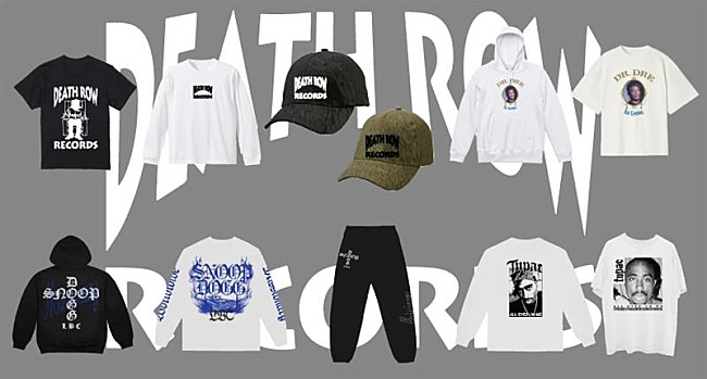 「＜デス・ロウ・レコーズ＞ポップアップ・ストアが原宿で開催、2パック／スヌープ・ドッグなどのアイテムも販売」1枚目/2